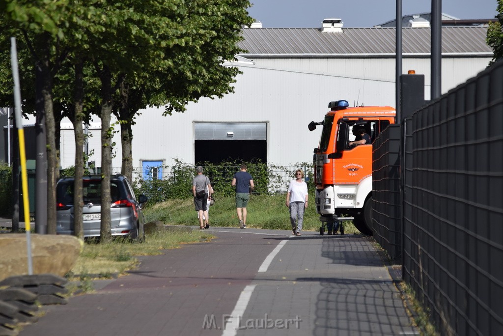 Bodenfeuer Koeln Kalk Dillenburgerstr Parkhaus P76.JPG - Miklos Laubert